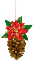 a pine cone tree ornament